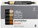 Set 6 Rotuladores Doble Punta Winsor & Newton Promarker Brush por 15,70€