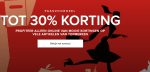Mid season sale bij de Bijenkorf + gratis verzending