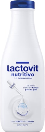 3 unidades Lactovit Gel de Ducha Nutritivo e Hidratante 550ml por 5,49€