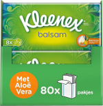 8x 10 Kleenex Balsam zakdoekjes voor €13,39 bij Amazon NL
