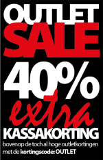Tot 70% korting op geselecteerde mode + 40% extra korting met de code