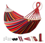 KENLUMO Hamac double extérieur en coton 200 x 150 cm grand à 26,77€