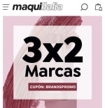 3×2 en Multimarcas en Maquillalia.