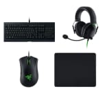 Razer Pack de teclado + ratón + alfombrilla + auriculares Razer Power Up Bundle V2 por 99,99€.