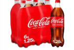 le pack de 6 bouteilles Soda COCA-COLA de 1,25L à 9,90€