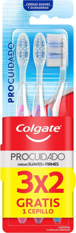 Pack 3 Cepillos Colgate Pro Cuidado a $36 en Amazon