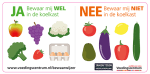 Gratis Ja/Nee koelkaststicker bij het Voedingscentrum