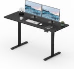 SANODESK Escritorio Elevable Eléctrico 120x60cm con 2 Gancho por 92€