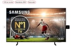 Smart TV OLED 65" Samsung TQ65S85DAEXXC UHD 4K Procesador NQ4 AI Gen2 DVB-T2 (H.265) por 1,349€