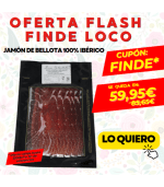 1Kg Jamón de Bellota 100% Ibérico Loncheado. Ibéricos Montecillo por 59,95€