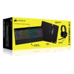 Corsair Pack Gaming Teclado K55 RGB PRO + Ratón HARPOON RGB PRO + Auriculares HS55 STEREO + MM100 por 89€