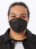 Oderso stoffen mondkapjes zwart 10 pack voor €4,90