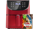 Freidora de Aire Cosori Roja 5,5L Air Fryer 1700W 13 Modos por solo 73,59€