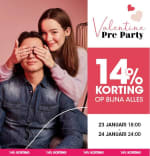 Pre Valentine korting van 14% bij Lucardi