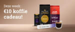 €10 korting op je bestelling bij koffievoordeel.