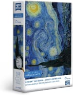 Quebra-cabeça Vincent Van Gogh: A Noite Estrelada com 500 peças - R$ 25,92