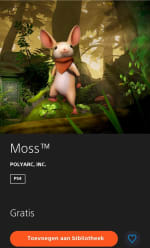 GRATIS Moss ps4 game!