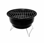Barbacoa de Carbón con Bolsa Isotérmica Marjal Negro Ø26,5x22,5cm O91 por solo 9,98€