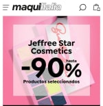 Hasta -90% Jeffree Cosmetics en Maquillalia.