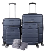 Juego de 4 maletas con ruedas por $1836 en Amazon