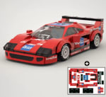 Bloques construcción Ferrari F40 LM por 15,99€