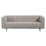 Bank Mila 3-zits - zand voor €349,- bij Leen Bakker