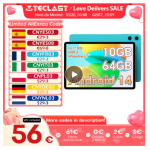Tablette 10,1" Teclast P30 - RAM 4 Go, 64 Go à 57,99€