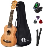 1 BY ONE Ukelele Soprano de caoba de 21 inch por 32,99€