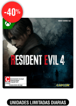 Resident Evil 4 para Xbox por $725 en Claners