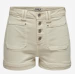 ONLY regular jeans short beige voor €9,90 bij About You