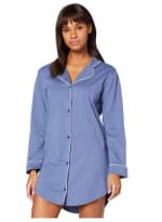 Iris & Lilly Camisón de Manga Larga de Algodón Mujer por 19,89€