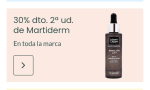 -30% en la Segunda Unidad de Martiderm.