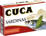 Cuca Sardinas en escabeche pack 5 latas por 2,77€