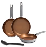 3 Sartenes + Espátula Ranurada BERGNER LOJA por solo 20,21€