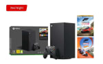 Consola Microsoft Xbox Series X + Juego Forza Horizon 5 Premium Eldition 1 TB SSD por 529€