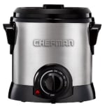 Freidora de aceite Chefman con canasta por $399 en Amazon