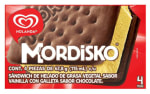 3x2 en Sándwich de Helado Holanda Mordisko pack x4 por $143