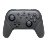 Controle Joystick sem fio Nintendo Switch Pro Controller preto - R$250,04
