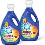 2 unidades de Ariel Revitacolor Detergente Liquido 2.8Lts por $181