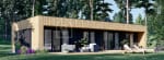 Maison en bois de 70 m² Kaya S 3 à 37.668€