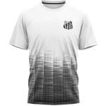 Camiseta Masculina do Santos, modelo Stunning Branco - R$ 36,99