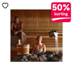 50% korting op een dag entree diverse wellnessresorts bij de Etos