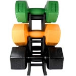 Conjunto de halteres de 4kg, 5kg e 6kg - R$ 349,99