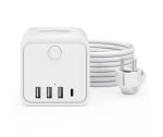 Regleta de enchufes múltiple de 3 Compartimentos con 1 USB-C y 3 USB-A 2M por solo 13,99€
