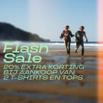 20% extra korting bij aankoop van 2 tops of T-shirts bij O'Neill