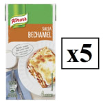 5 Botes de Knorr Salsa Bechamel 500ml por 6,31€
