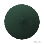 Parasol rond Zen - Vert foncé - DESJARDINS pour 79,99 € chez Desjardins