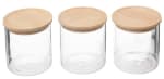 Set de 3 bocaux hemétiques 5five - verre à 7,90€