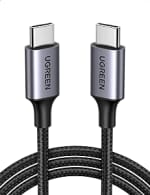 Cable USB-C a USB-C marca Ugreen por $259 en Amazon