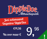 Dagentree Attractiepark DippieDoe + Strandpark Aquabest voor slechts €9,95